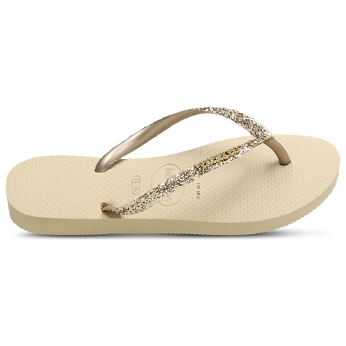 HAVAIANAS | CHANCLAS | MUJER | SLIM GLITTER II SAND GREY | BEIGE