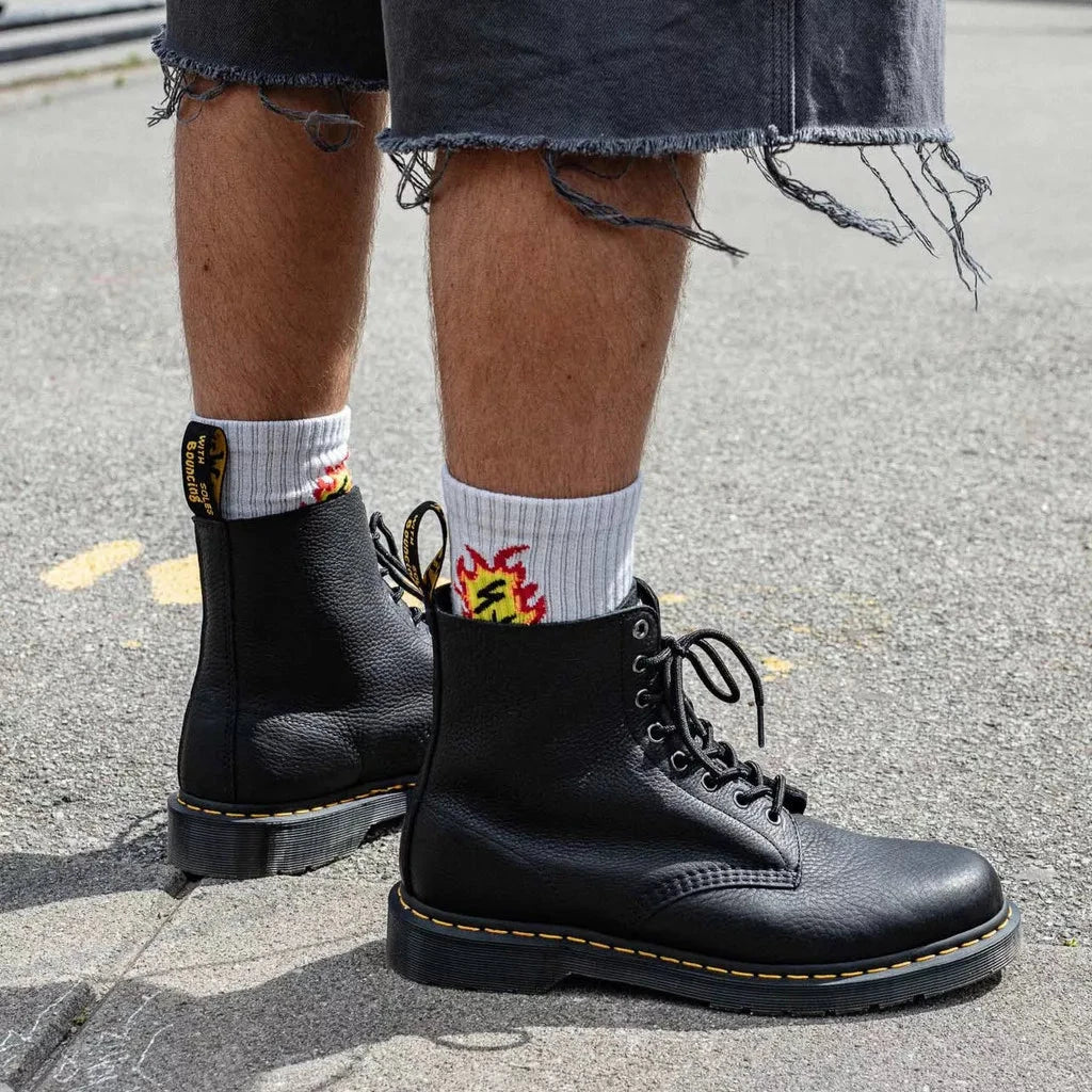 DR MARTENS | UNISEX BOOTS | 1460 PASCAL BLACK AMBASSADOR BLACK | BLACK