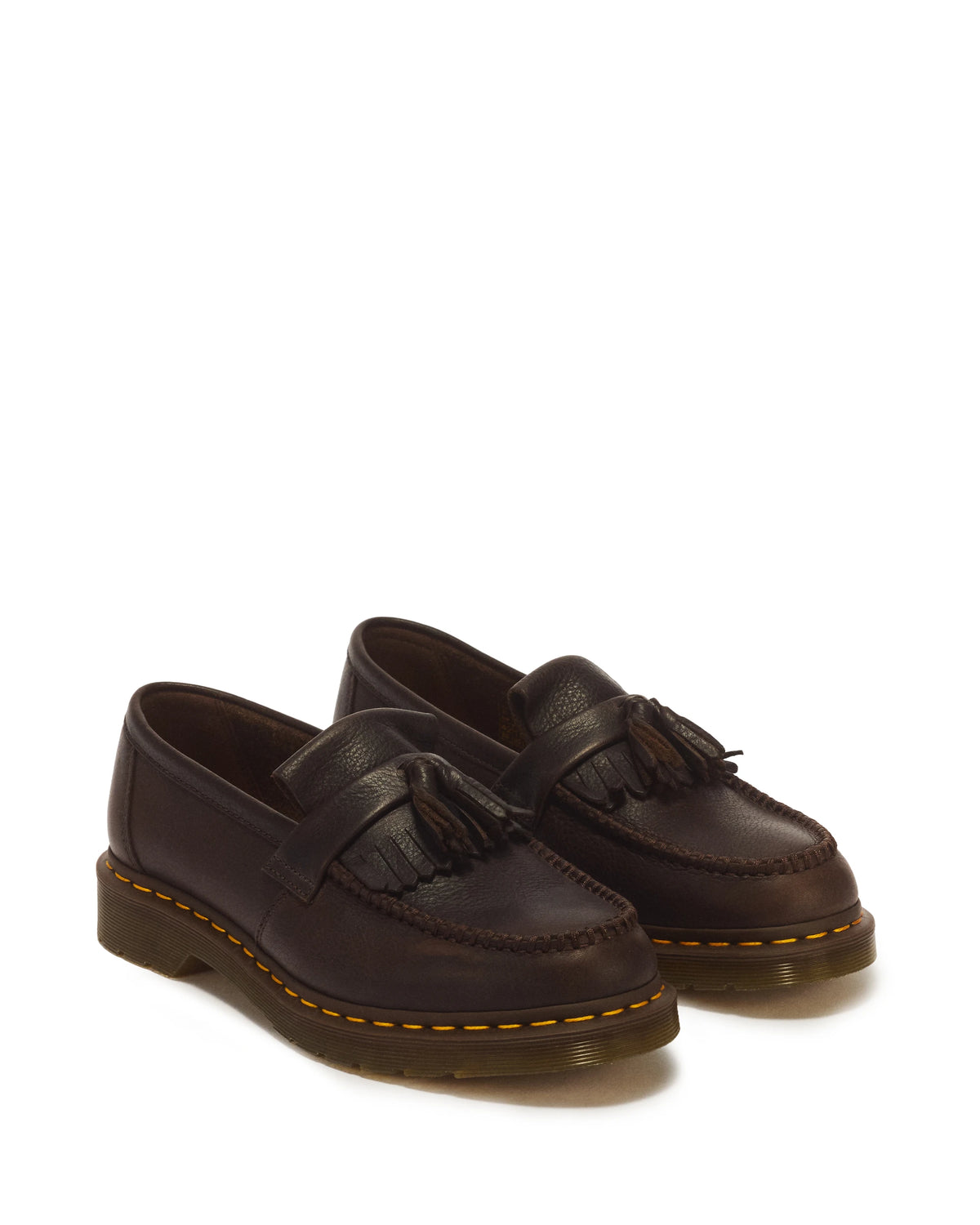 DR. MARTENS Adrian YS Ambassador DARK Brown: 棕色 乐福鞋 中性