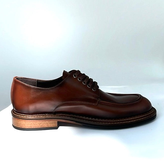 Zapatos Derby Luis Gonzalo 1966 Modelo Ternera Tampona Marr n