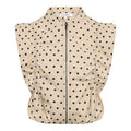 COCOUTURE Diddicc DOT Waistcoat BONE: beige chaleco für Damen