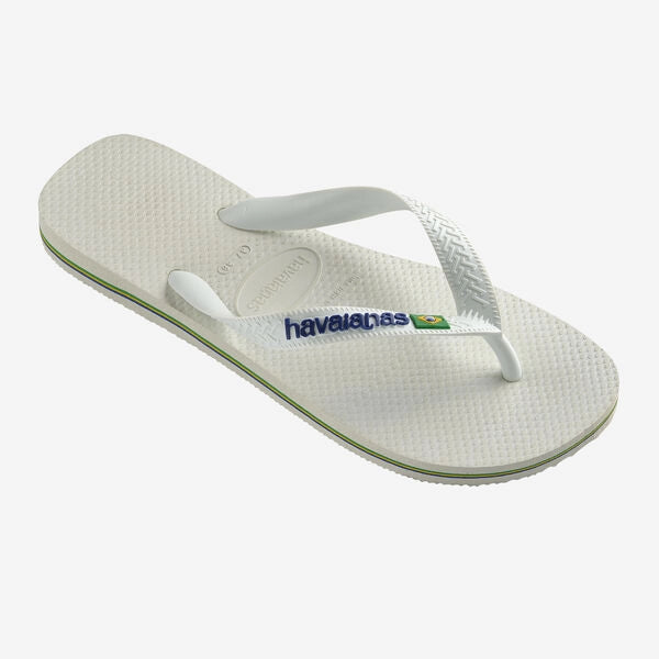 HAVAIANAS | SANDALIAS | NIÑO | BRASIL LOGO BLANCO | BLANCO