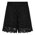 COCOUTURE Lannycc LACE Shorts Black: أسود بنطال للنساء