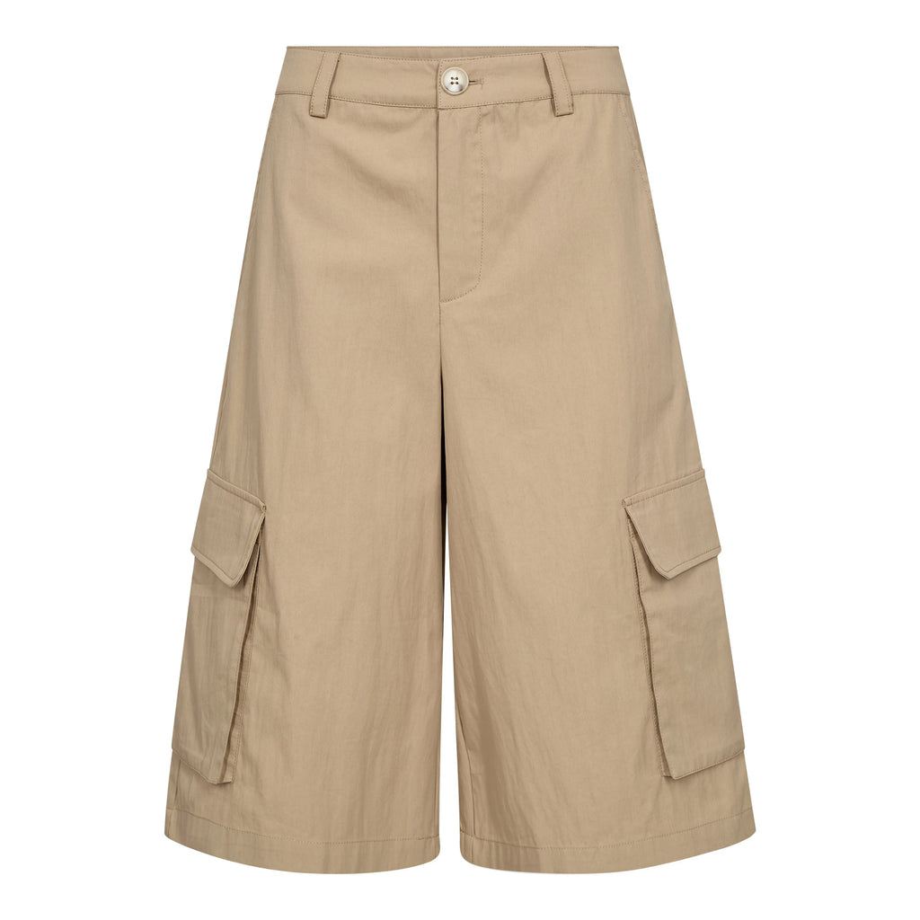 COCOUTURE Keshacc Bermuda Bisquit: beix pantalons per a dona
