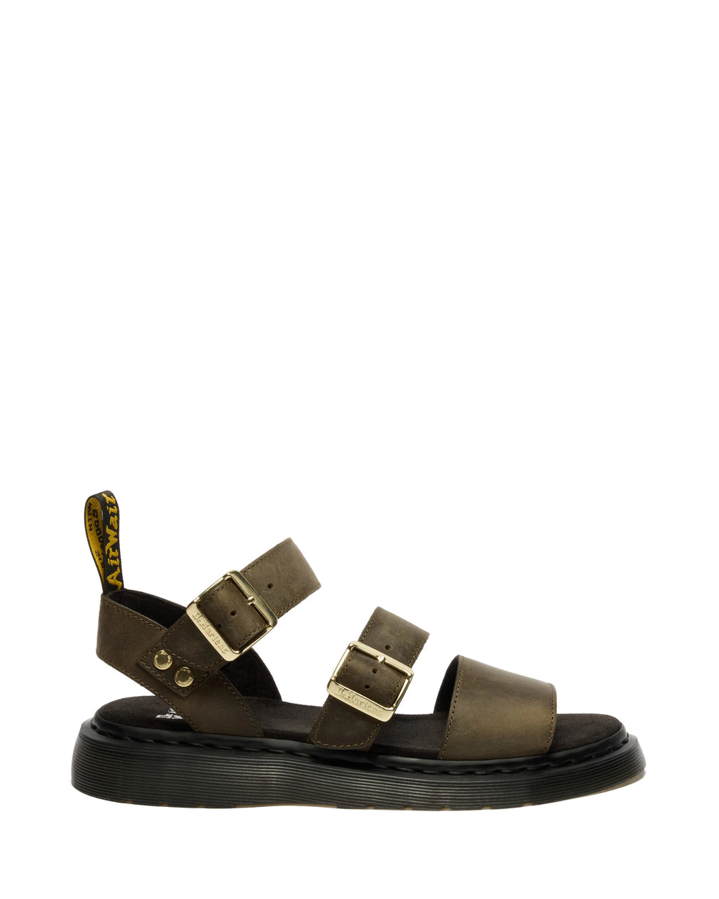 DR. MARTENS | サンダル | レディース | グリフォン ストラップ サンダル | ブラウン