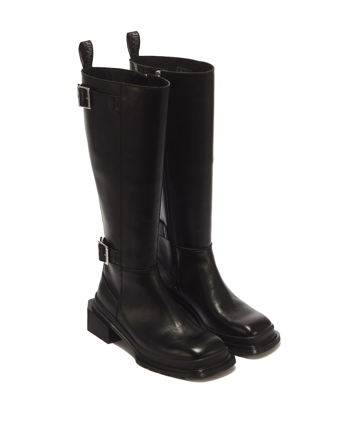 DR. MARTENS Maybole HI BKL Richmond Black: 黑色 靴子 女士