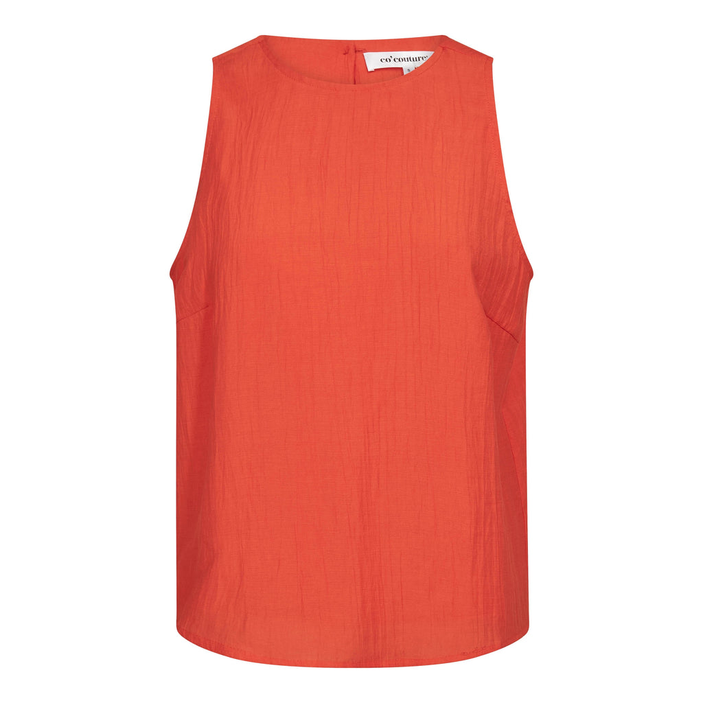 COCOUTURE | CAMISETAS | MUJER | AURACC TOP FLAME | NARANJA