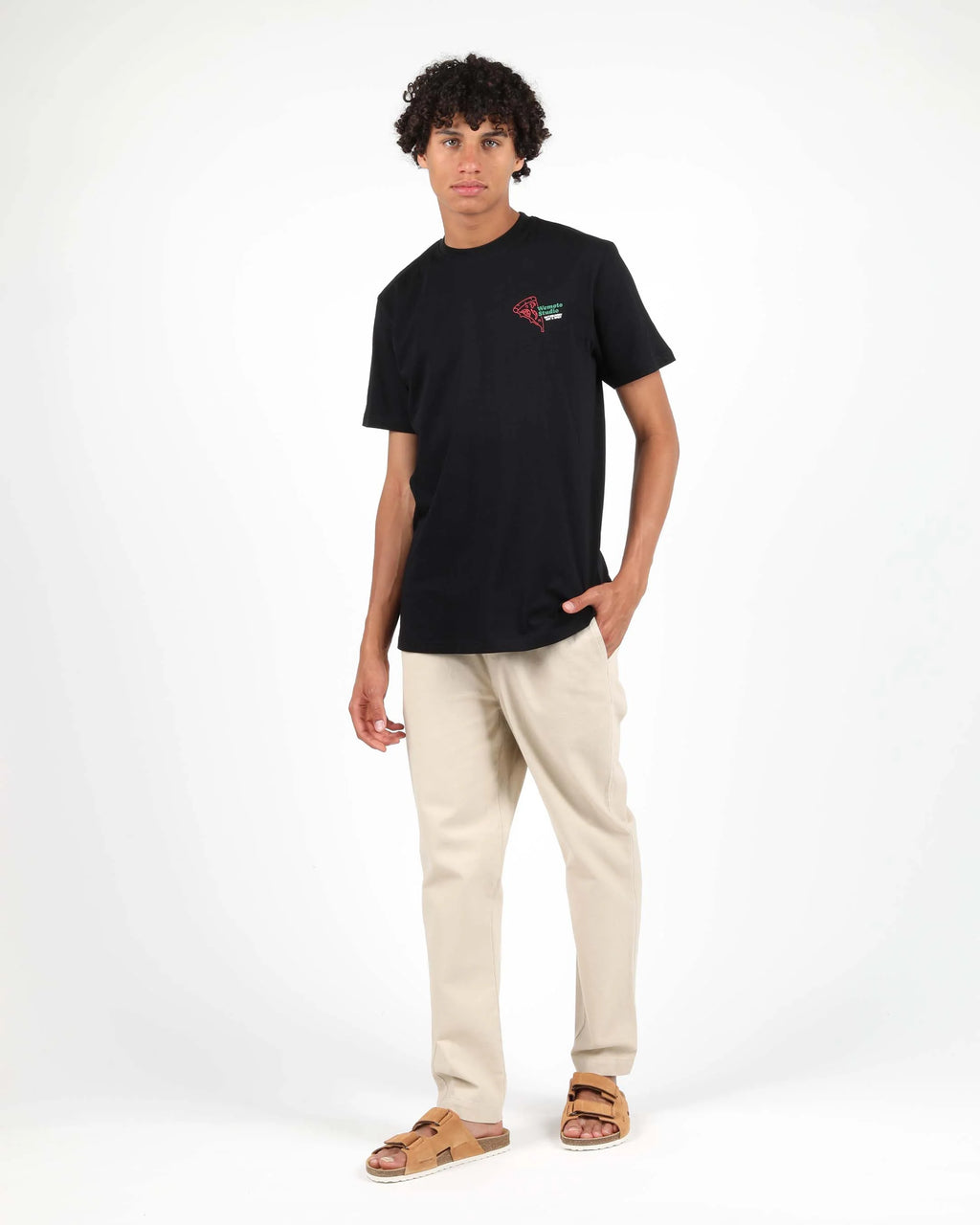 WEMOTO | HEREN T-SHIRT | 247 HOT | ZWART