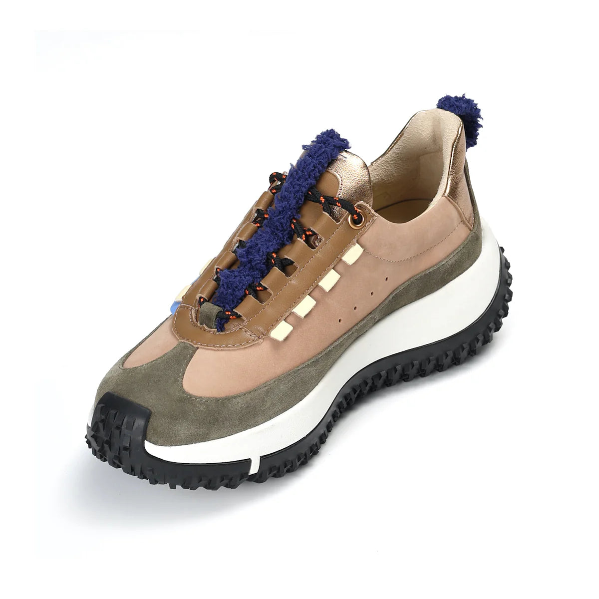 4CCCCEES | SNEAKERS DE VESTIR | MUJER | KAPOK PINTO MUD / MUD | MARRÓN