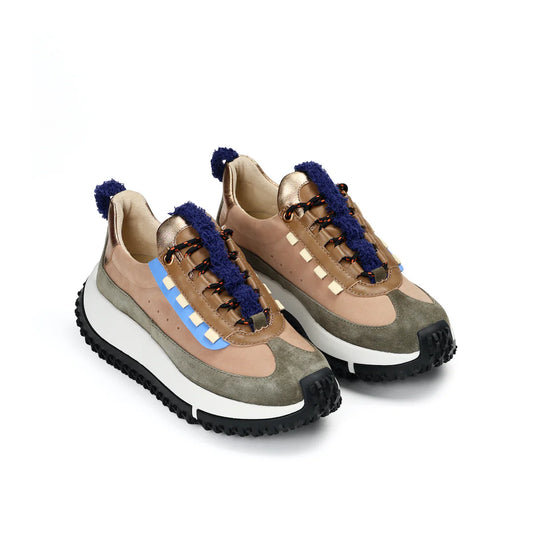 4CCCCEES | SNEAKERS DE VESTIR | MUJER | KAPOK PINTO MUD / MUD