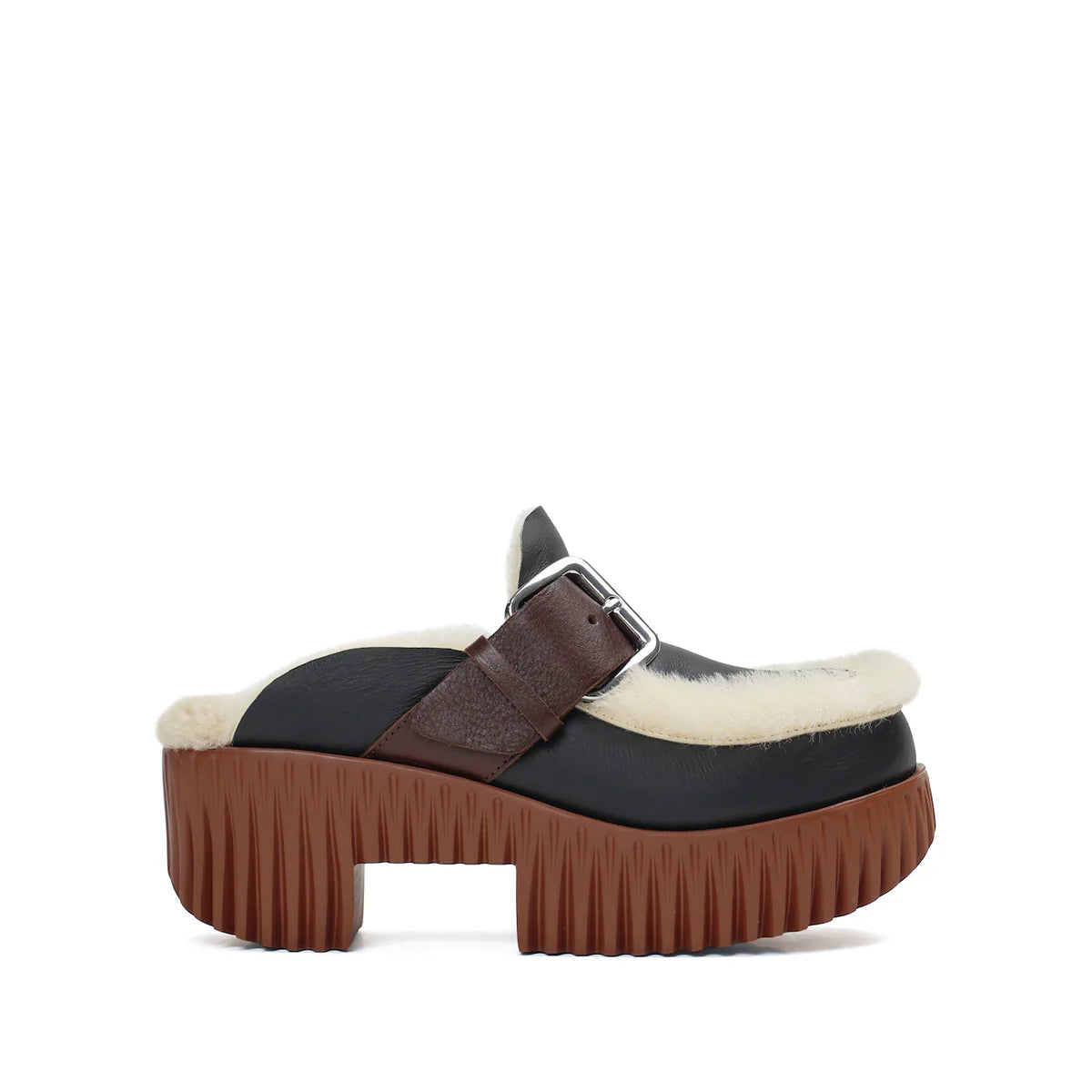 4CCCCEES | MULES Y ZUECOS | MUJER | PLIA AMBER OREO | NEGRO