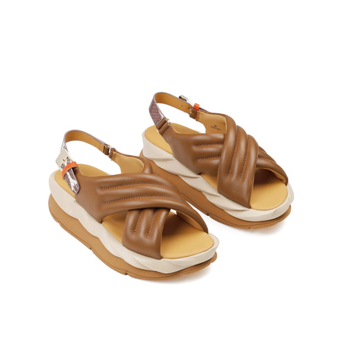 4CCCCEES Mellow MANA Brown: marrone sandali da donna