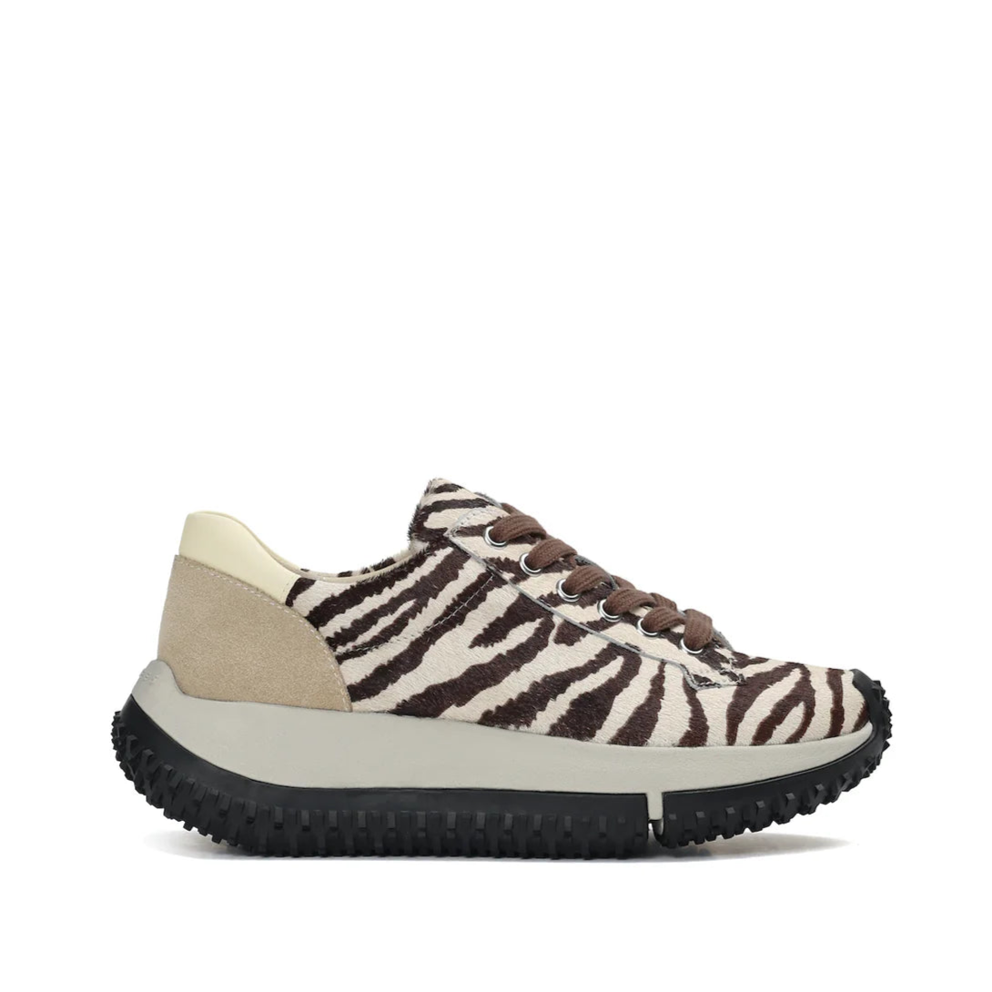 4CCCCEES | SNEAKERS DE VESTIR | MUJER | KAPOK SOON ZEBRA | ANIMAL PRINT