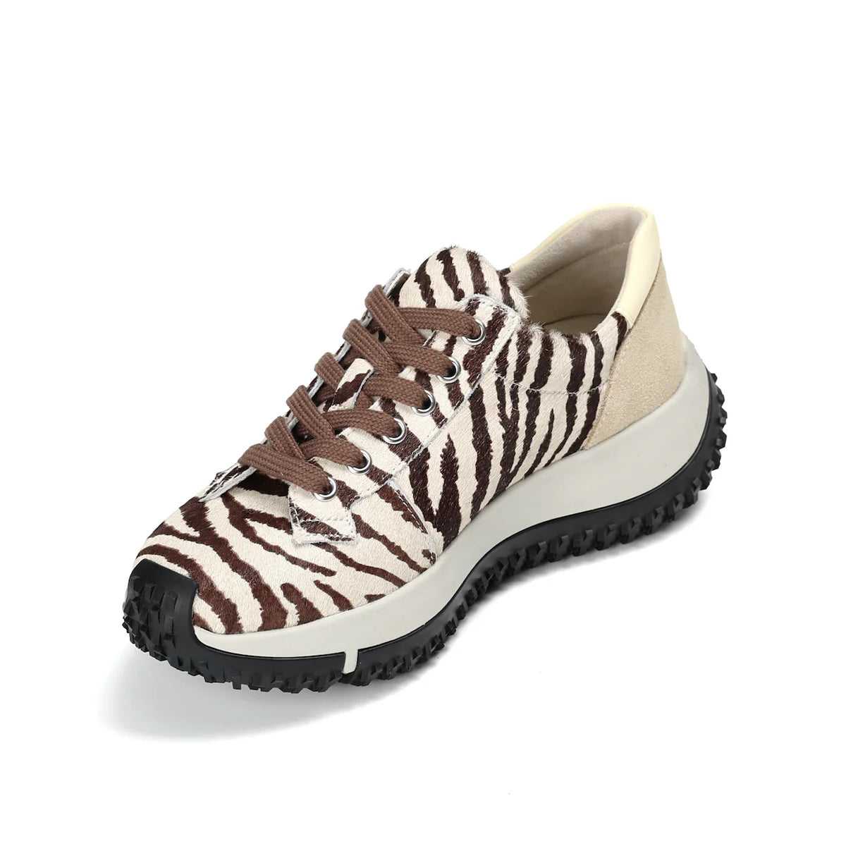 4CCCCEES | SNEAKERS DE VESTIR | MUJER | KAPOK SOON ZEBRA | ANIMAL PRINT