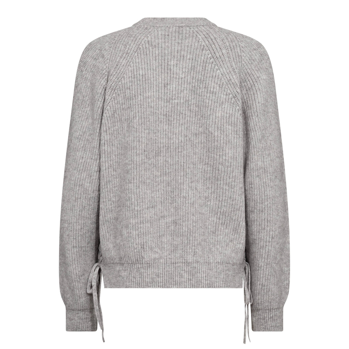 COCOUTURE Rowcc Braid String KNIT GREY Melange: グレー ニット レディース