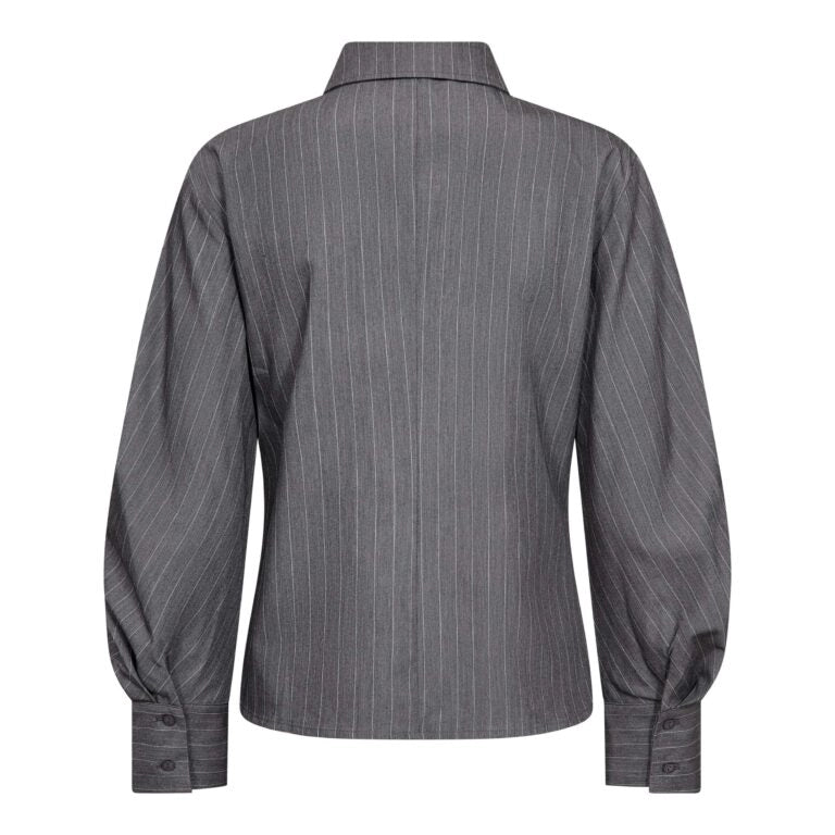 COCOUTURE | CAMISAS | MUJER | LYVIACC ASYM PIN MID GREY | GRIS