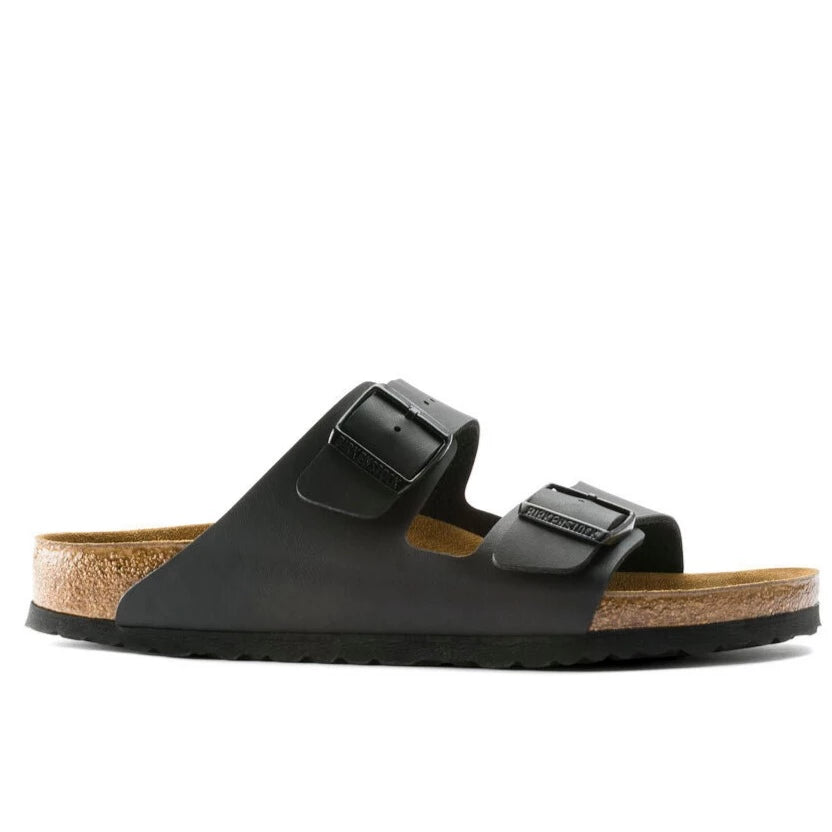 Sandalias De La Marca Birkenstock Para Unisex Modelo Arizona Birko-Flor Black En Color Negro