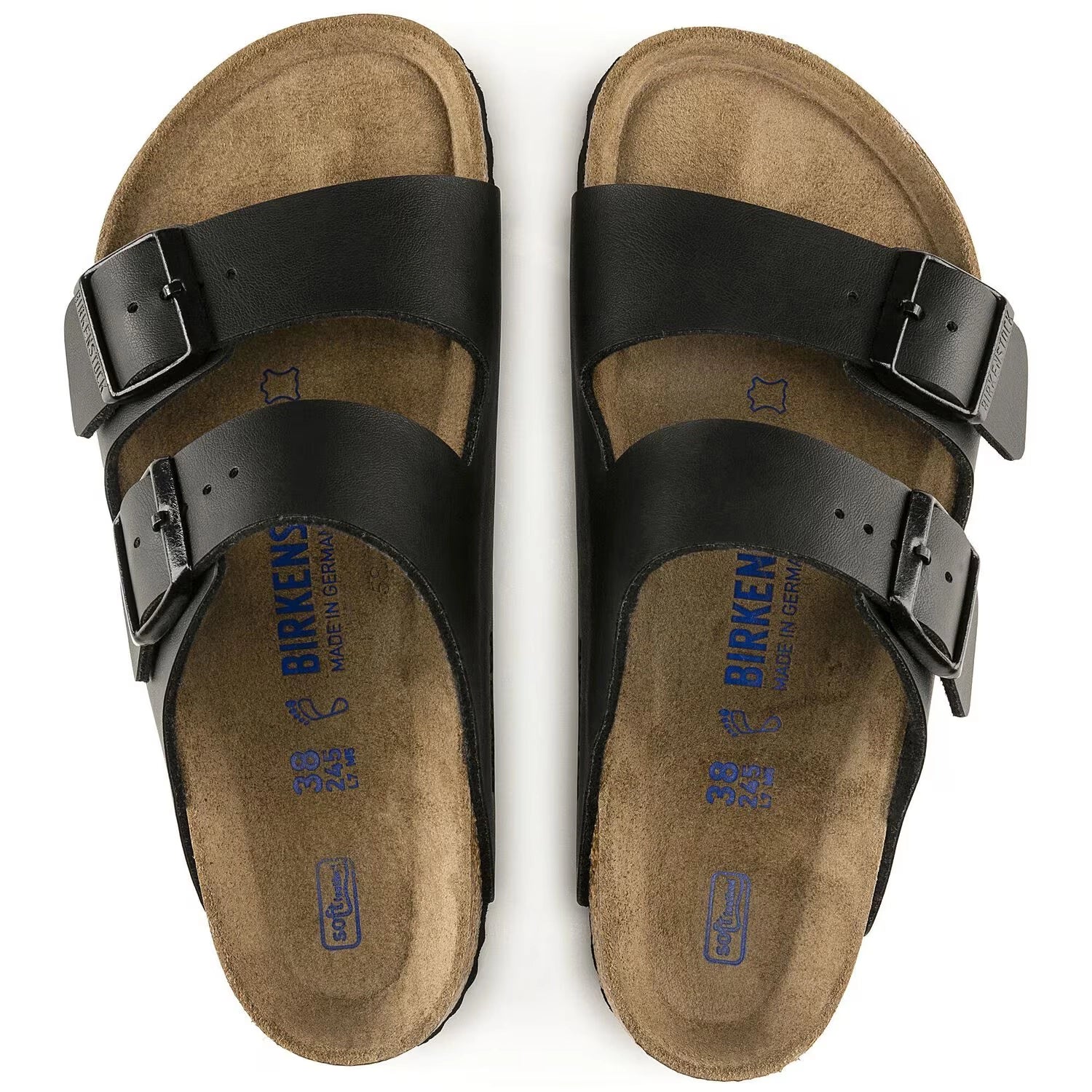 BIRKENSTOCK | УНИСЕКС-САНДАЛИИ | ARIZONA BS ЧЕРНЫЕ | УЗКИЕ