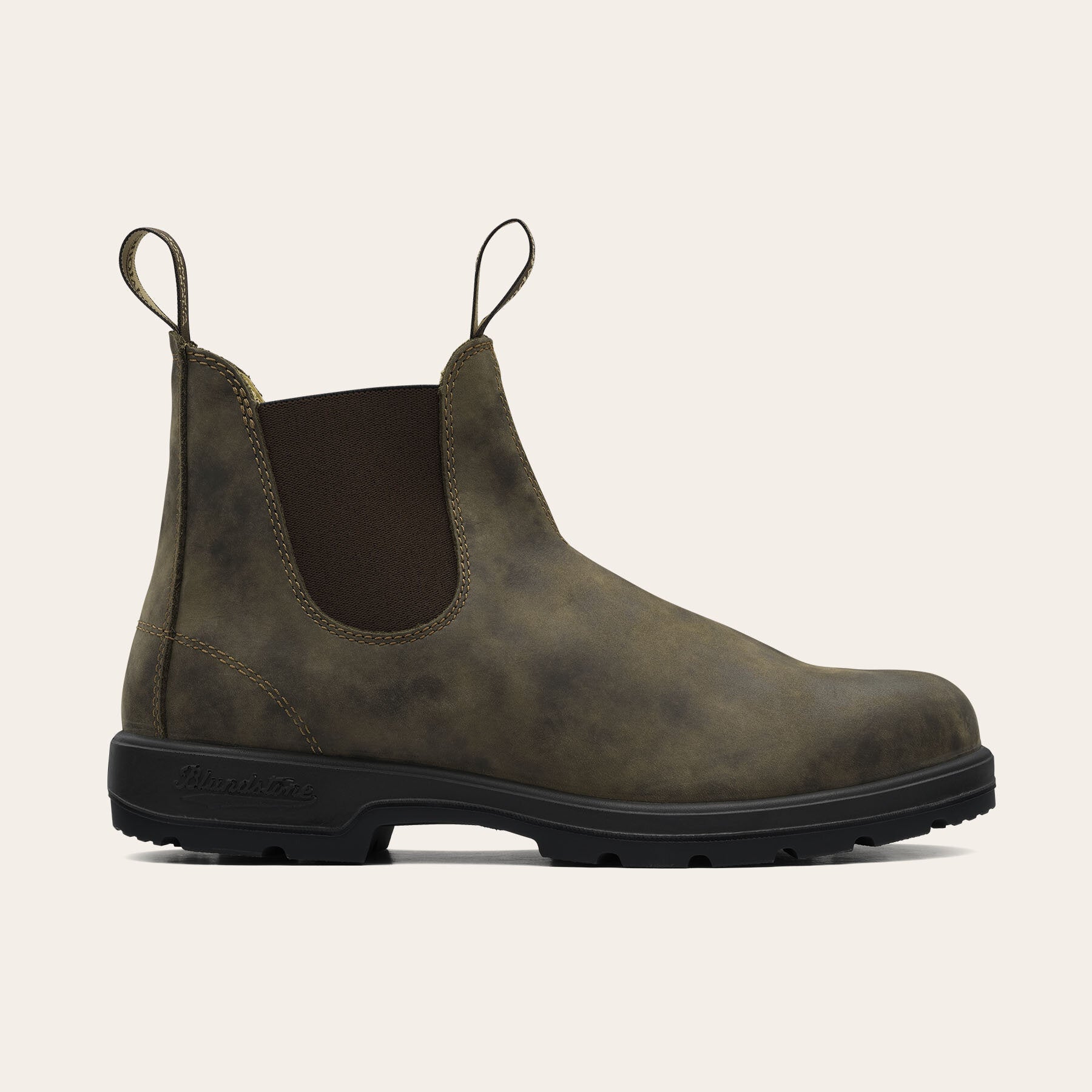 BLUNDSTONE | BOTAS CHELSEA | UNISEX | 585 RUSTIC BROWN LEATHER | MARRÓN