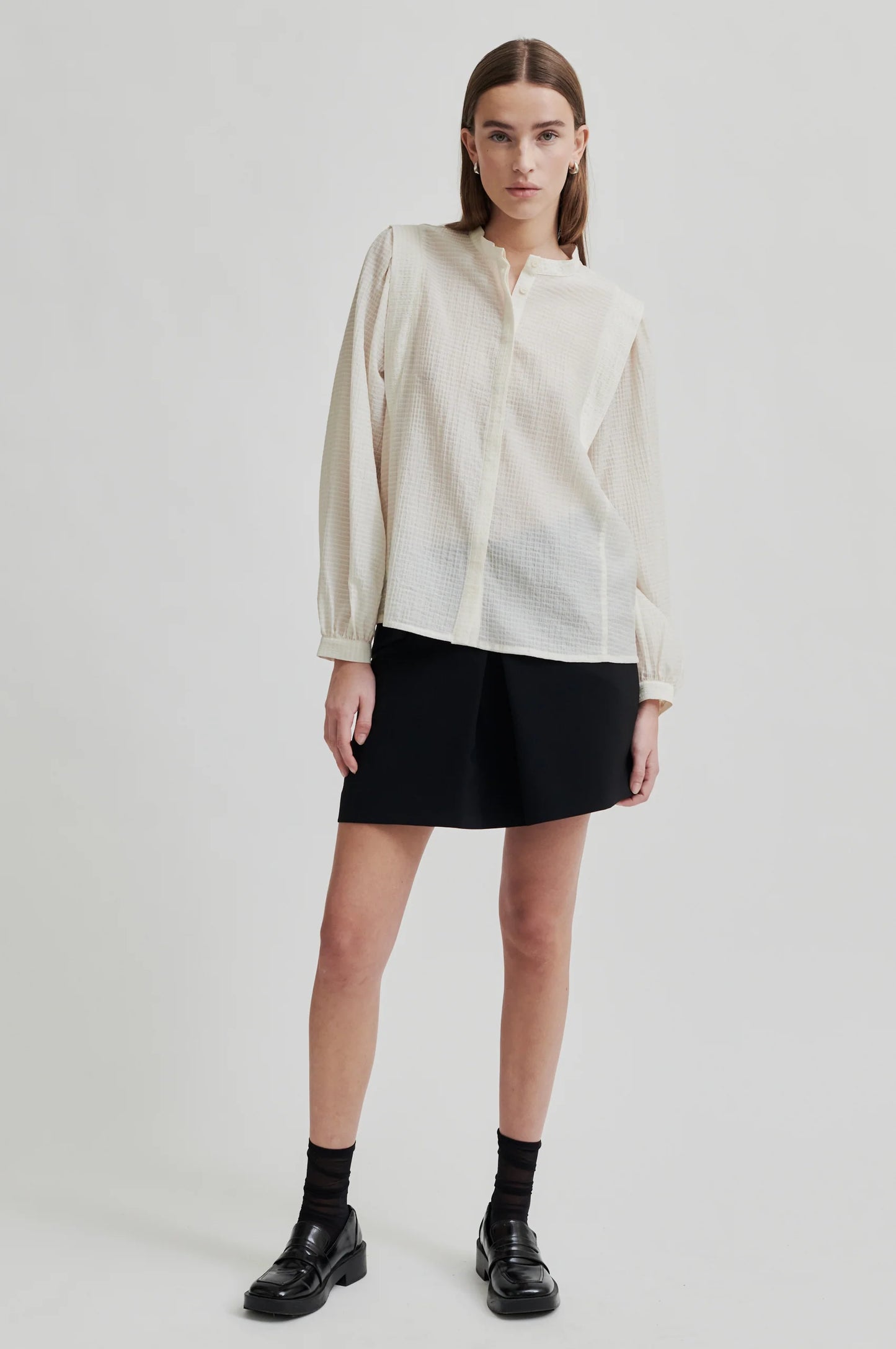 SECOND FEMALE | WOMEN'S SHIRT | PROVENCE SHIRT BRAZILIAN SAND | BEIGE