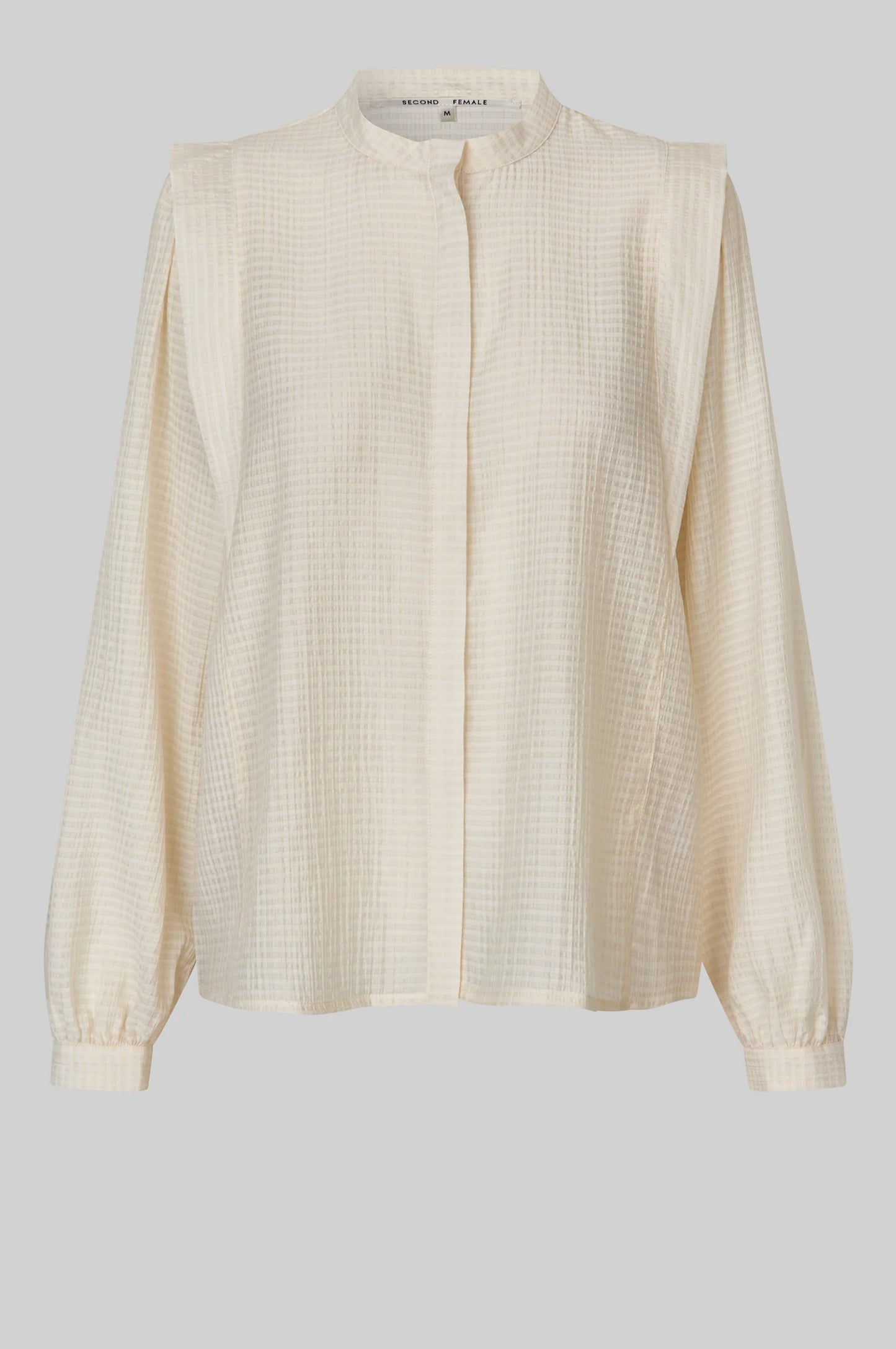 SECOND FEMALE | WOMEN'S SHIRT | PROVENCE SHIRT BRAZILIAN SAND | BEIGE