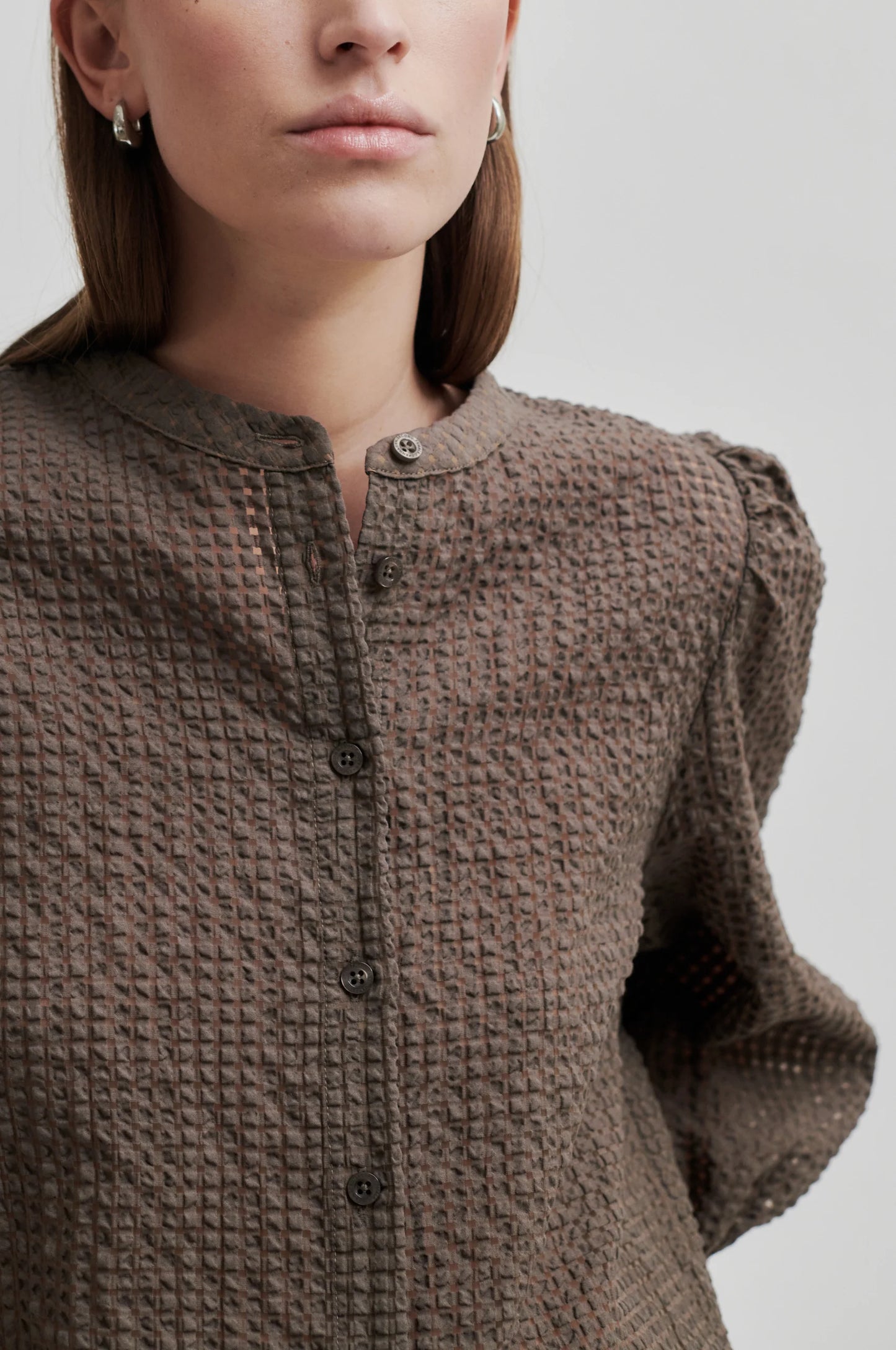 SECOND FEMALE | WOMEN'S BLOUSE | TASCHA KAHKI | KHAKI