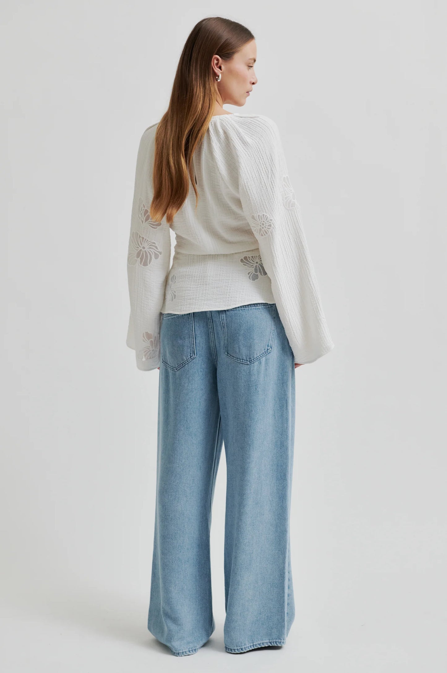 SECOND FEMALE | BLUSA | MUJER | LIMONA BLOUSE | BLANCO