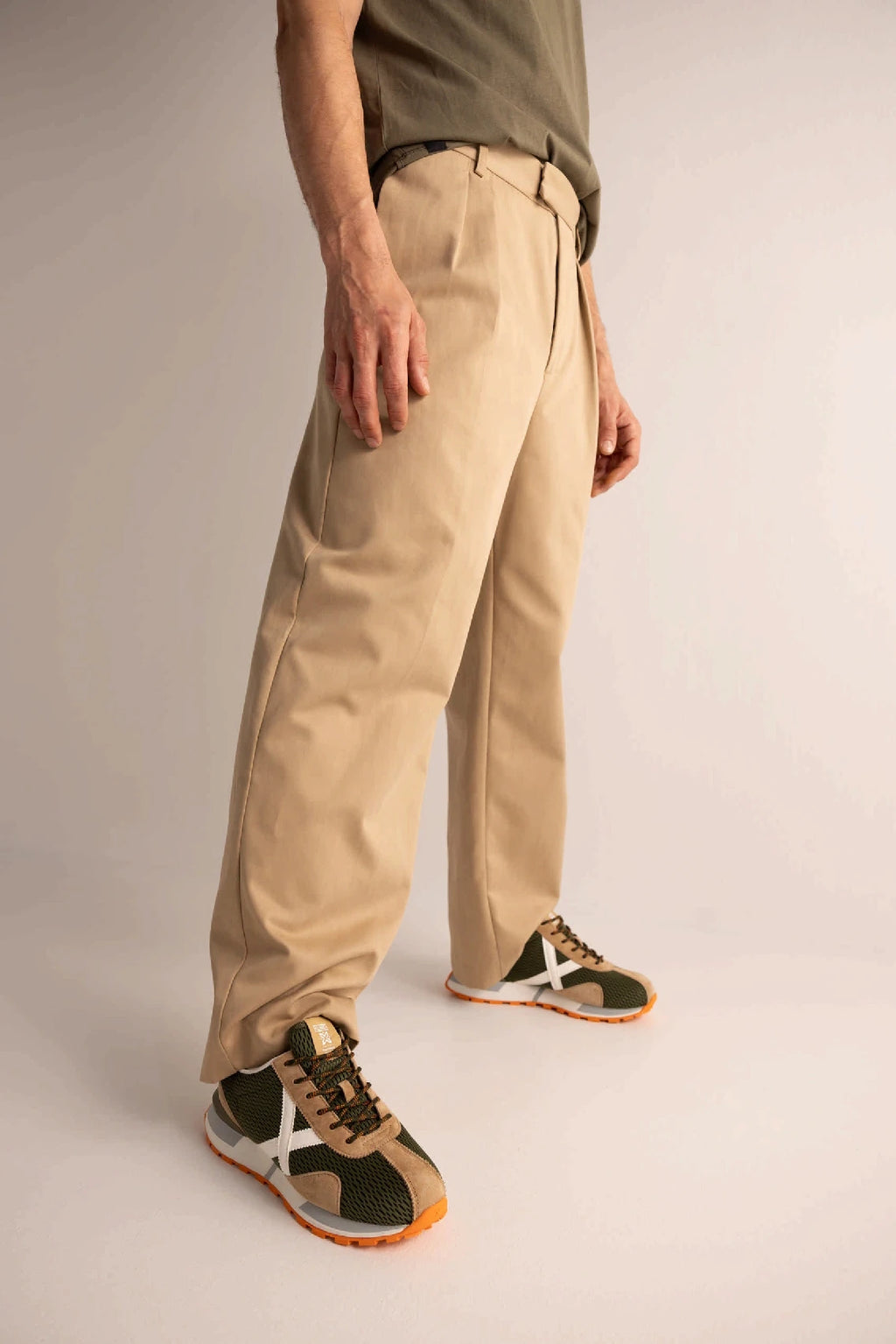 MUNICH Sapporo CLUB 198: vert baskets pour homme