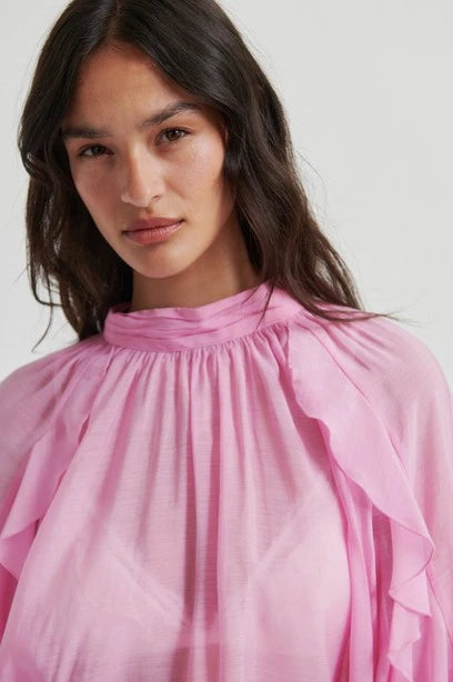 SECOND FEMALE | SHIRT | WOMEN | NAJE FRILL BLOUSE