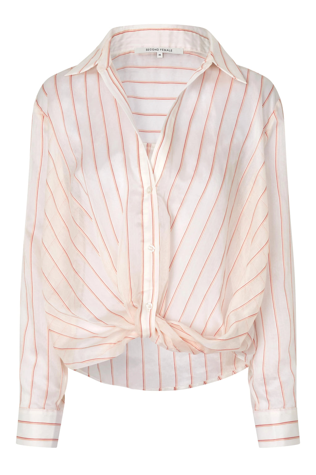 SECOND FEMALE | BLUSAS | MUJER | CHEVY TWIST SHIRT CREAM PUFF | BEIGE