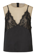 SECOND FEMALE | BLUSAS | MUJER | GRACEA TOP BLACK | NEGRO