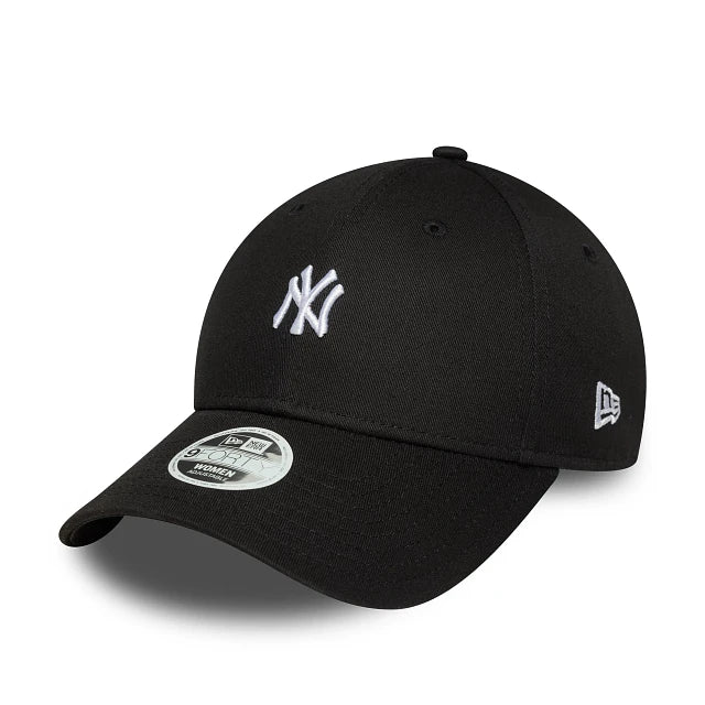 NEW ERA | GORRAS | MUJER | WMNS MINI LOGO 9FORTY NEYYAN BLKWHI | NEGRO