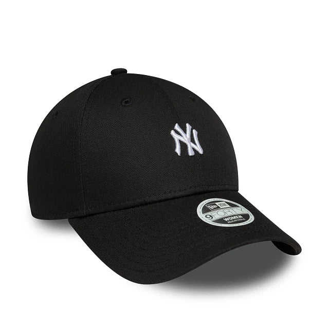NEW ERA | GORRAS | MUJER | WMNS MINI LOGO 9FORTY NEYYAN BLKWHI | NEGRO