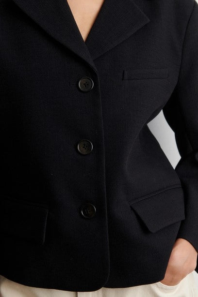 SECOND FEMALE Sella Short Blazer Black: nero giacca da donna