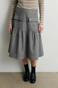 SECOND FEMALE Lydney Skirt GREY Melange: grigio giacca da donna