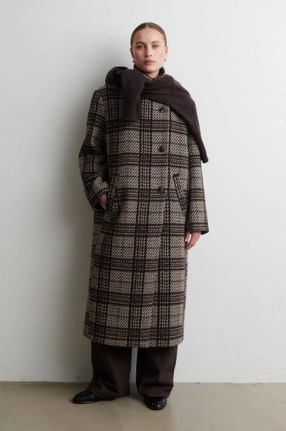 SECOND FEMALE Loire COAT Demitasse: multicolor veste pour femme