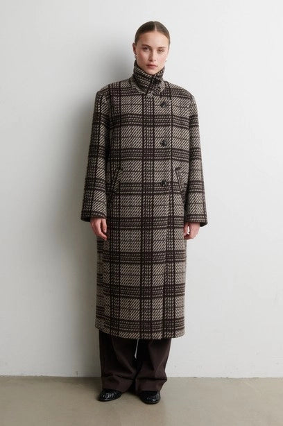 SECOND FEMALE Loire COAT Demitasse: multicolor veste pour femme