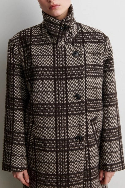 SECOND FEMALE Loire COAT Demitasse: multicolor veste pour femme
