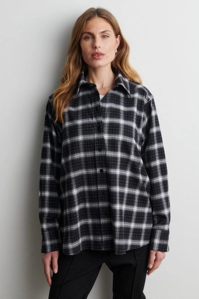 SECOND FEMALE | CAMISAS | MUJER | GENOLA SHIRT BLACK | NEGRO