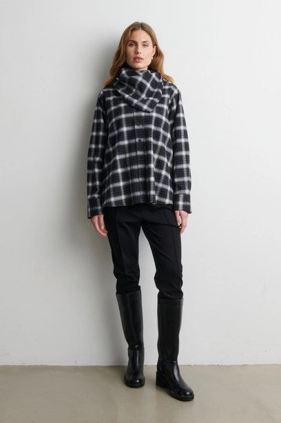 SECOND FEMALE | CAMISAS | MUJER | GENOLA SHIRT BLACK | NEGRO
