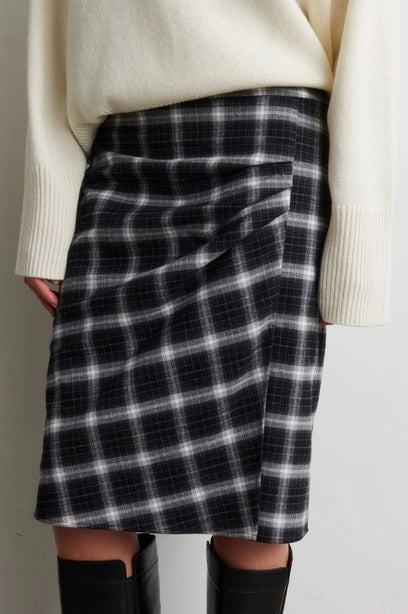 SECOND FEMALE | FALDAS | MUJER | GENOLA SKIRT BLACK | NEGRO