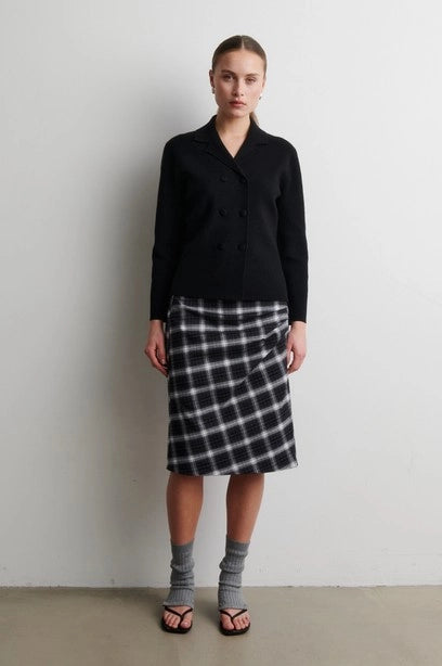 SECOND FEMALE | FALDAS | MUJER | GENOLA SKIRT BLACK | NEGRO
