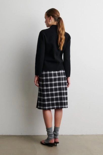 SECOND FEMALE | FALDAS | MUJER | GENOLA SKIRT BLACK | NEGRO