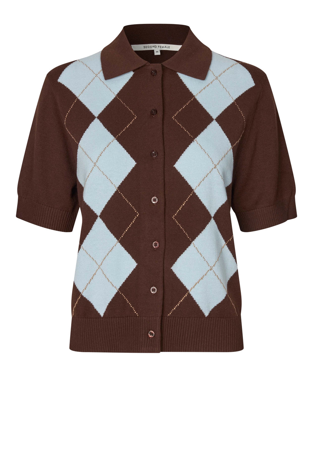 SECOND FEMALE Shailene KNIT Cardigan Demitasse: multicolor T-shirt pour femme