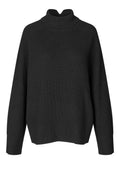 SECOND FEMALE Ettas KNIT Black: nero maglione da donna