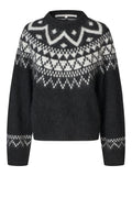 SECOND FEMALE Kalia KNIT Black: ブラック ニット レディース
