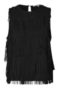SECOND FEMALE Dancing TOP Black: noir T-shirt pour femme