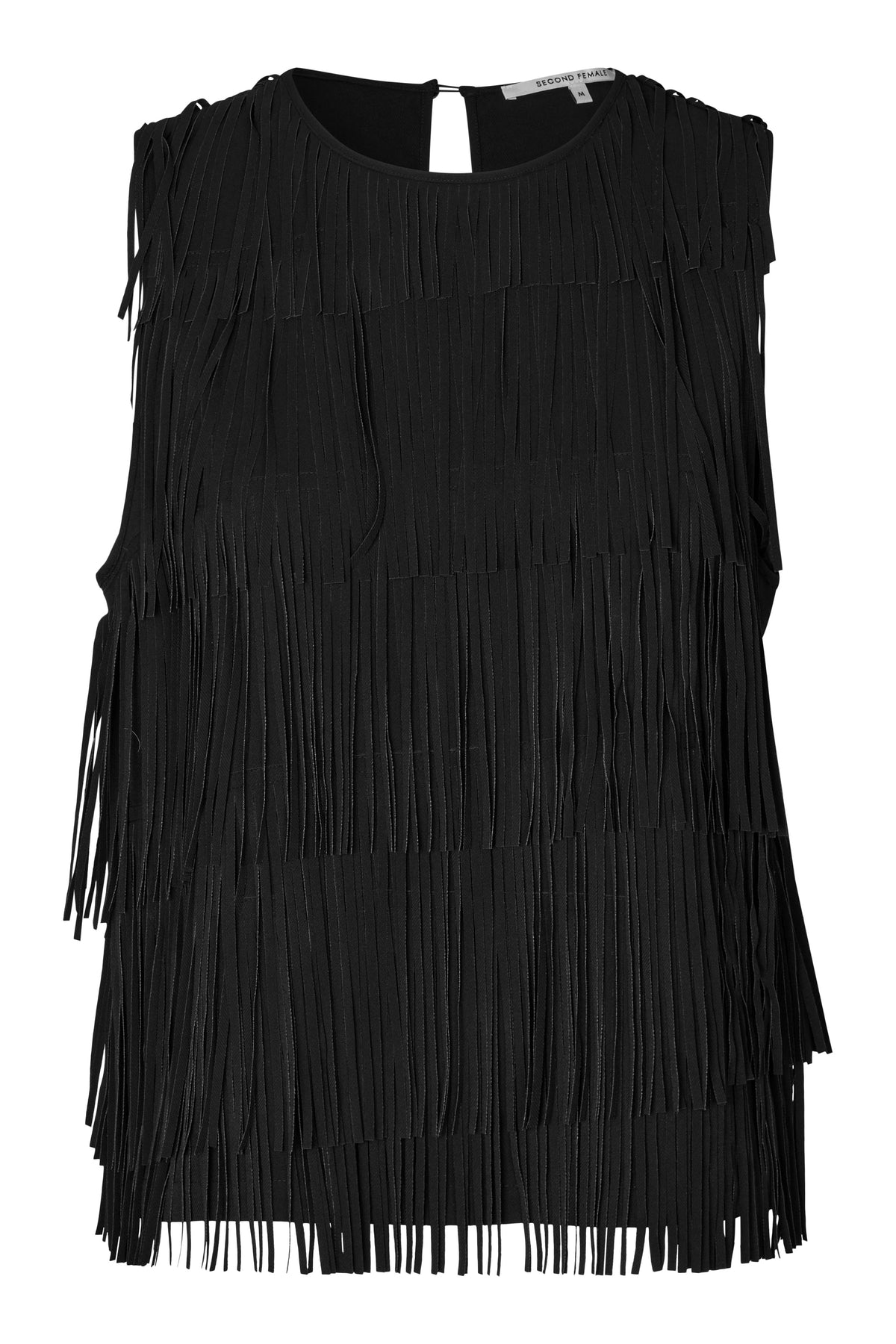 SECOND FEMALE Dancing TOP Black: noir T-shirt pour femme