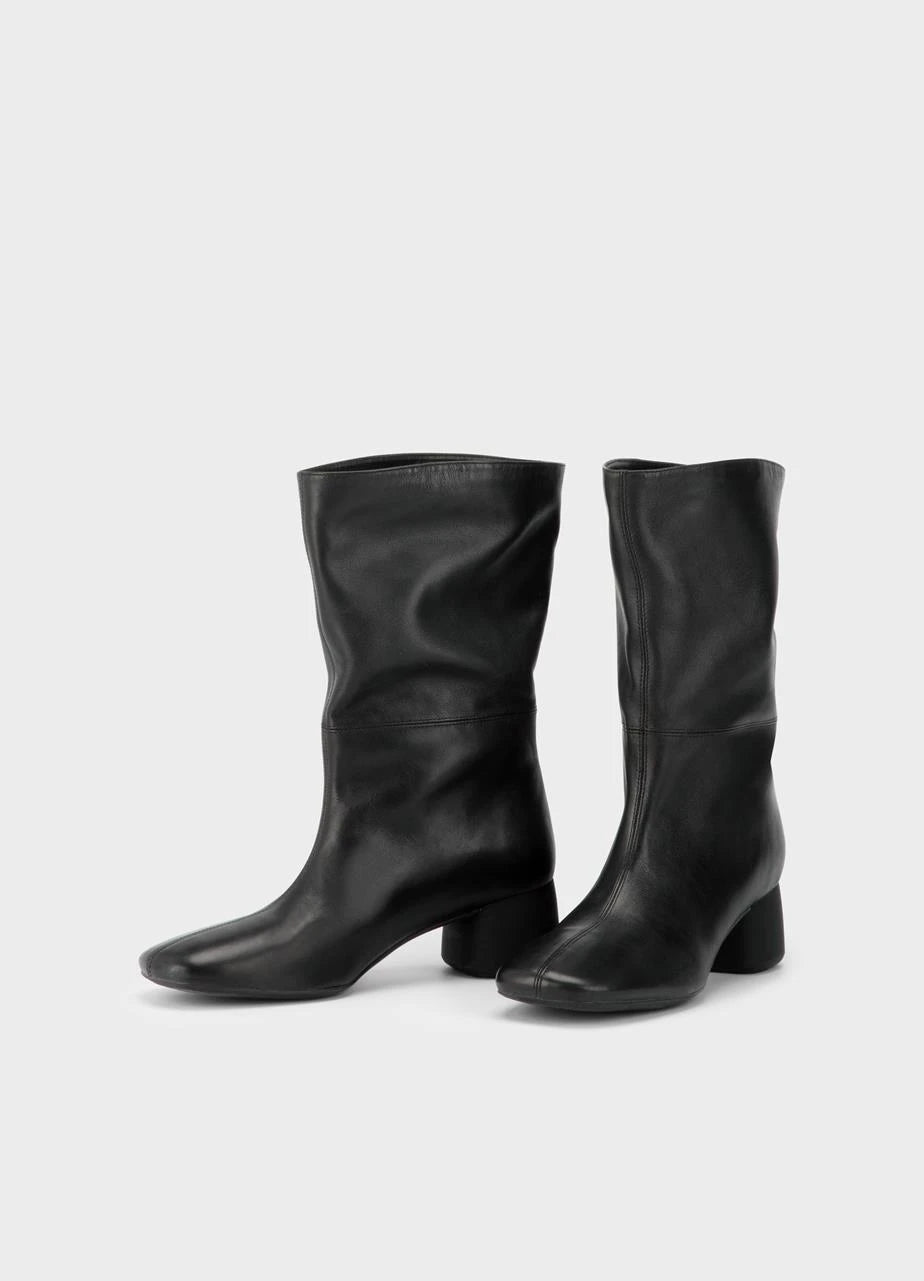VAGABOND LIVIA-PW2G Black: черный сапоги для женщин