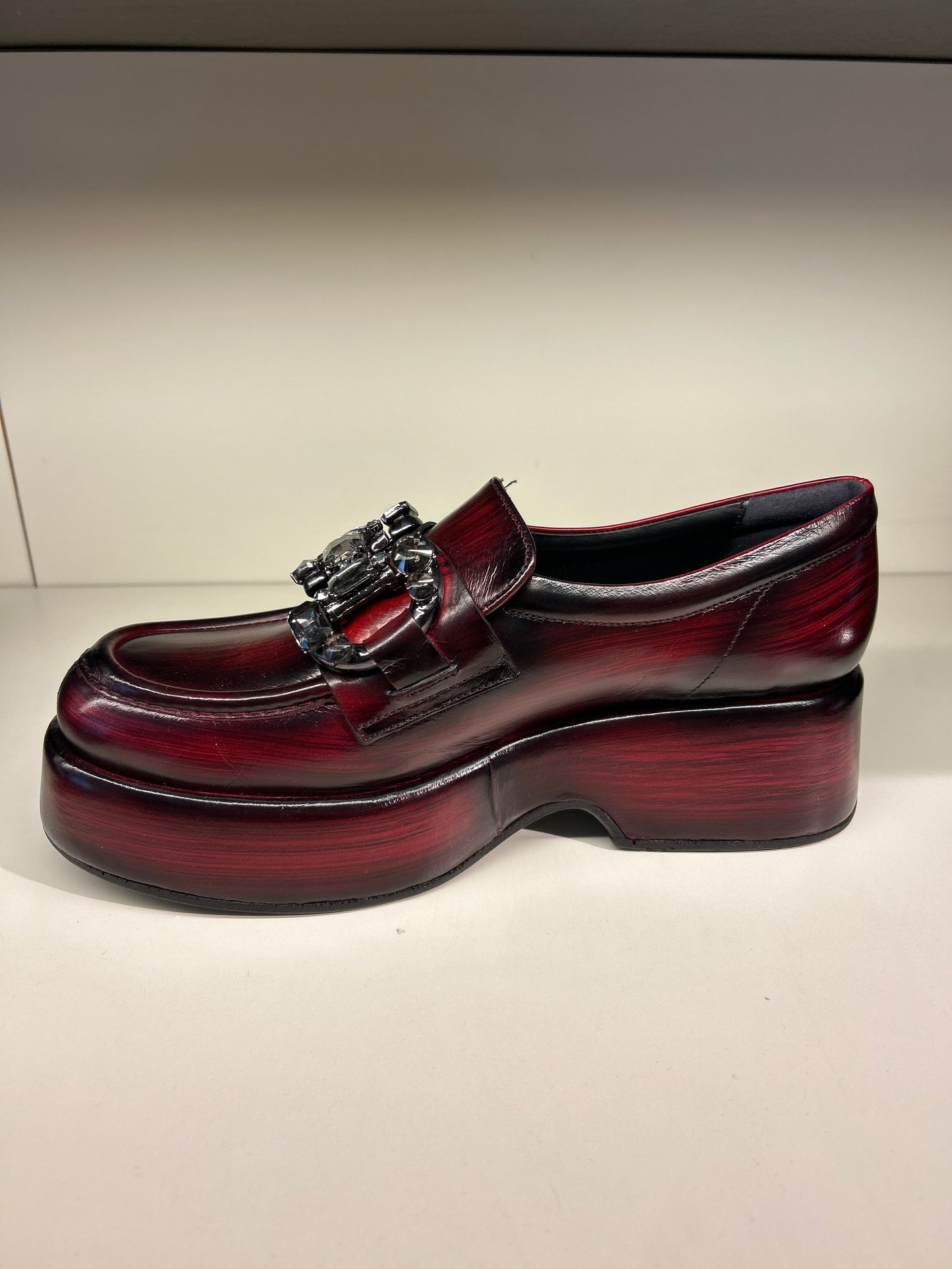 PONS QUINTANA | WOMEN'S LOAFERS | FLIPER CHERRY BRANCH | RED